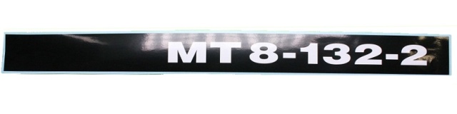 Značka MT8-132.2 vľavo| TZ561103 